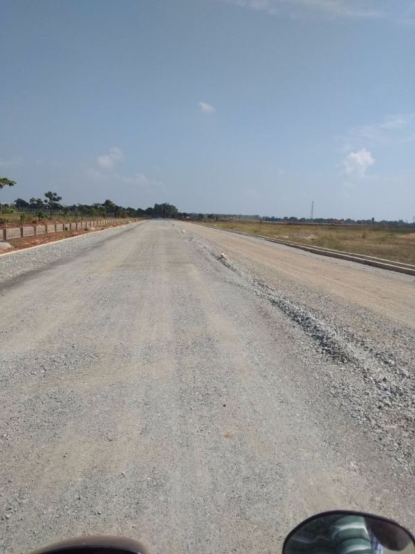 Internal main road inside the park